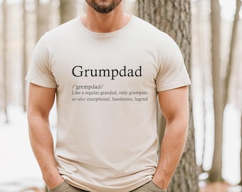 Funny Grandad T-shirt, Fathers Day Shirt, Grandpa Tshirt, Grandad Definition, Father's Day Gift, Grandad Birthday, New Grandpa Gift