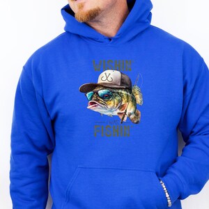 Fishing Dad Hoodie, Funny Dad Hoodie, Fathers Day Hoodie, Fishing Lover Dad Gift, Dad Birthday Gift, Fisherman Dad Hoodie, Dad Life Pullover image 3
