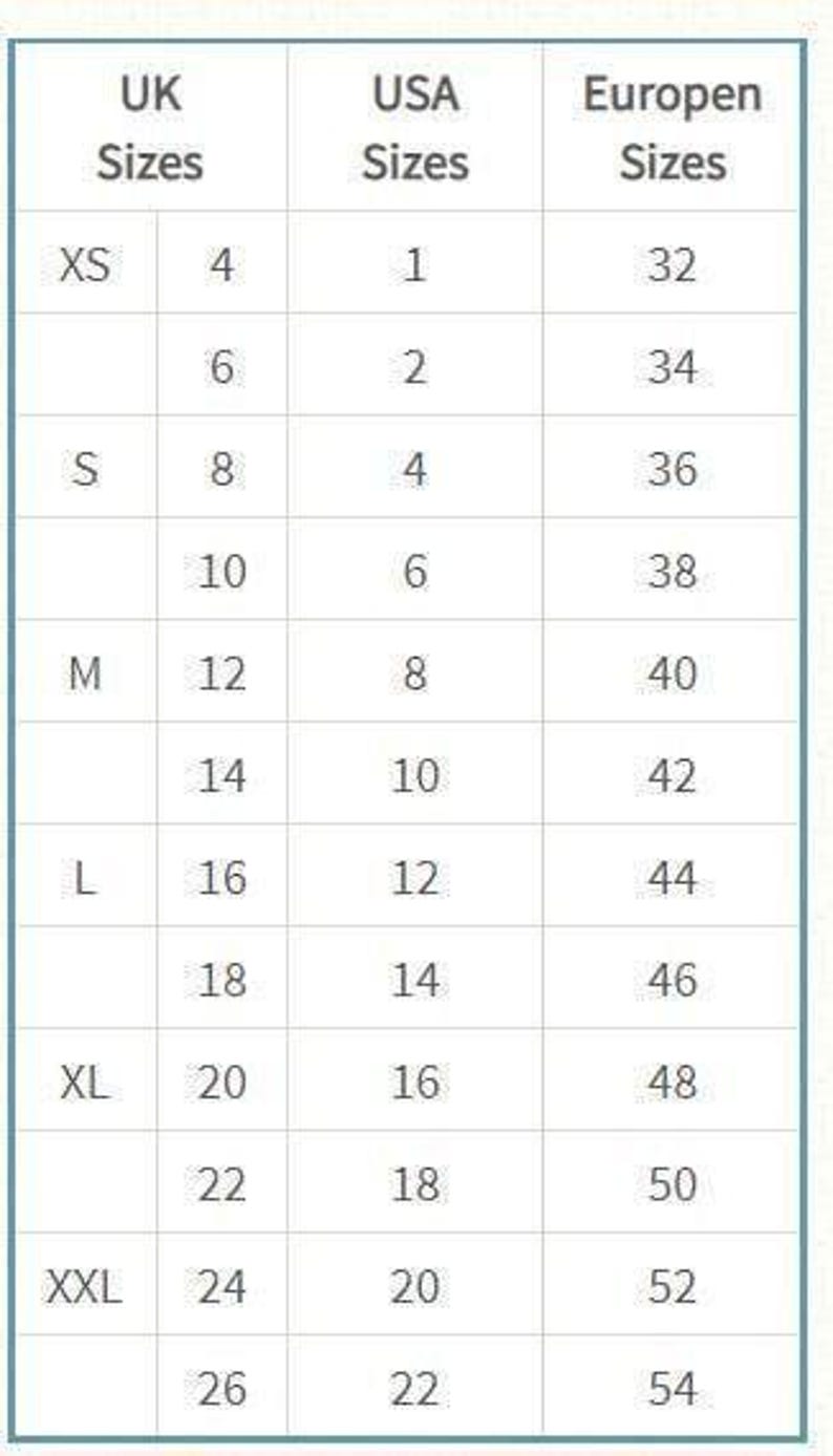 a table showing the size of different sizes of shoes