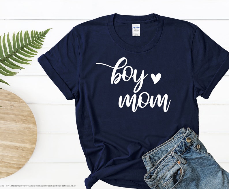 Boy Mom T Shirt Mom of Boys T Shirt Boy Mama Shirt Gift for Etsy