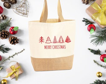 xmas shopping bolsas