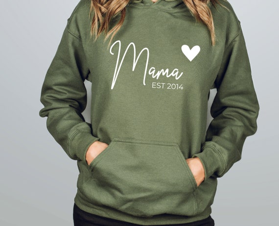 Amazon Fille Vêtements Pulls & Gilets Pulls Sweatshirts Maman de la fille danniversaire Famille assortie pour maman Sweat à Capuche 