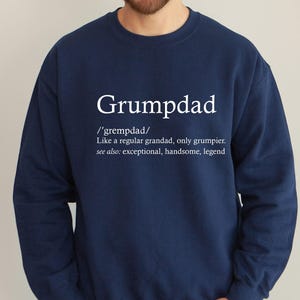 Grappig opa-sweater, Grumpdad-trui, Vaderdagtrui, opa verjaardag, opa cadeaus, opa als cadeau, opa Definiton