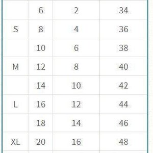 a table showing the size of different sizes of shoes