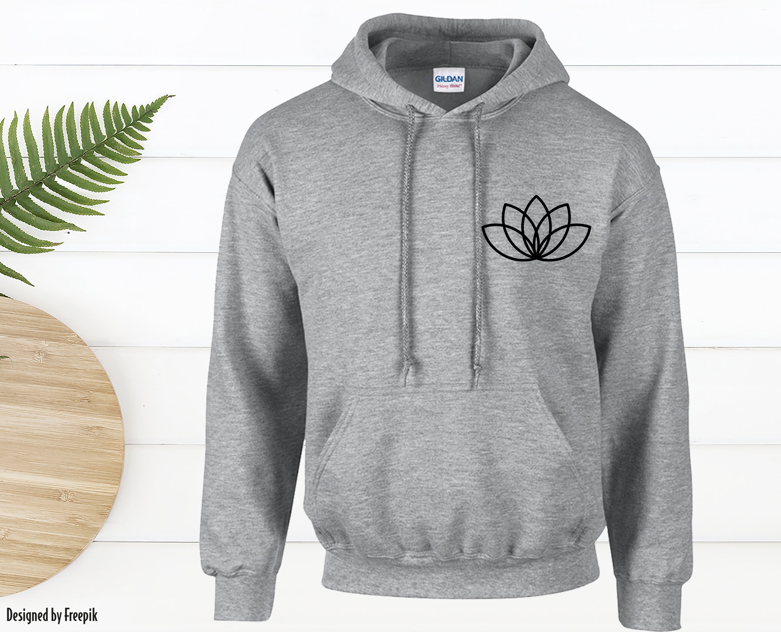 Lotus satin hoodie Clearance