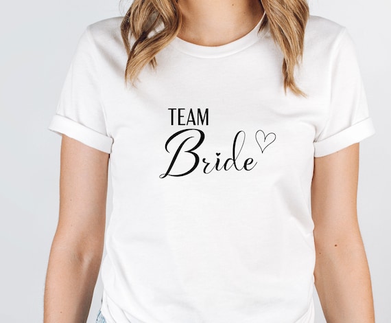 Camisetas despedida de soltera para la novia y sus damas 2 colores a elegir
