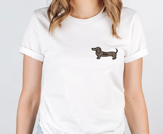 Custom Dog T shirt Dog Lovers Gift Personalised Dog Sausage Dog Gifts Dog Owner Shirt Dog Mum T Shirt Kids Dog Tshirt Dog Walking Tee Etsy Canada