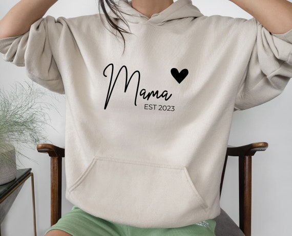 Personalised Mum Mama Hoodie Custom Mom Hoodie New Mama - Etsy