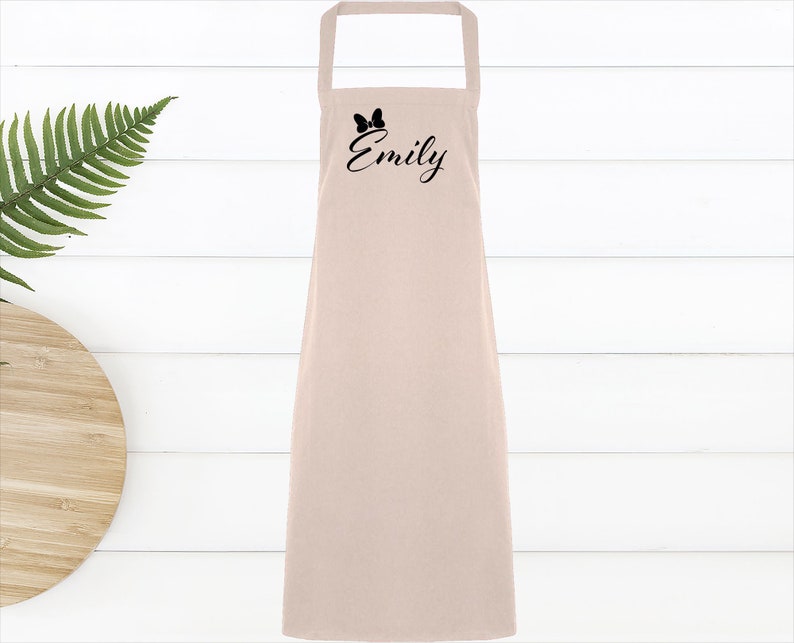 Personalized Kitchen Apron Custom Baking Apron Birthday Gift For Mother Personalised Cooking Apron Custom Adult And Kids Name Apron