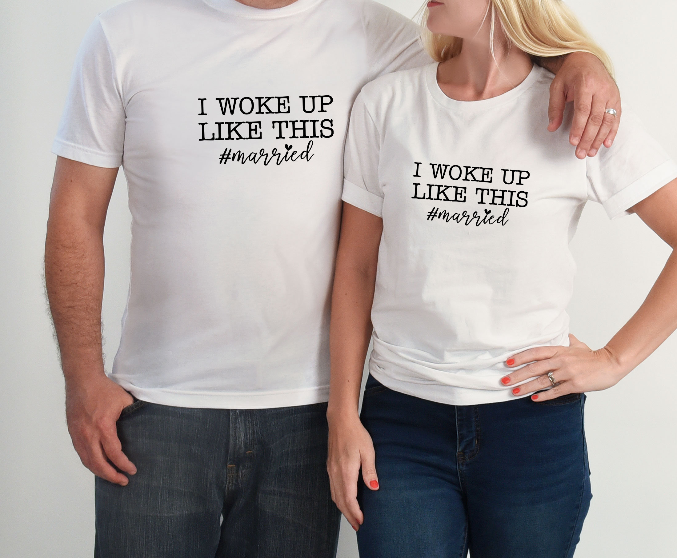 Couple Just Married Shirts Matching Wedding Tshirt - Etsy Couple Just Married Shirts Matching Wedding Tshirt - Etsy
