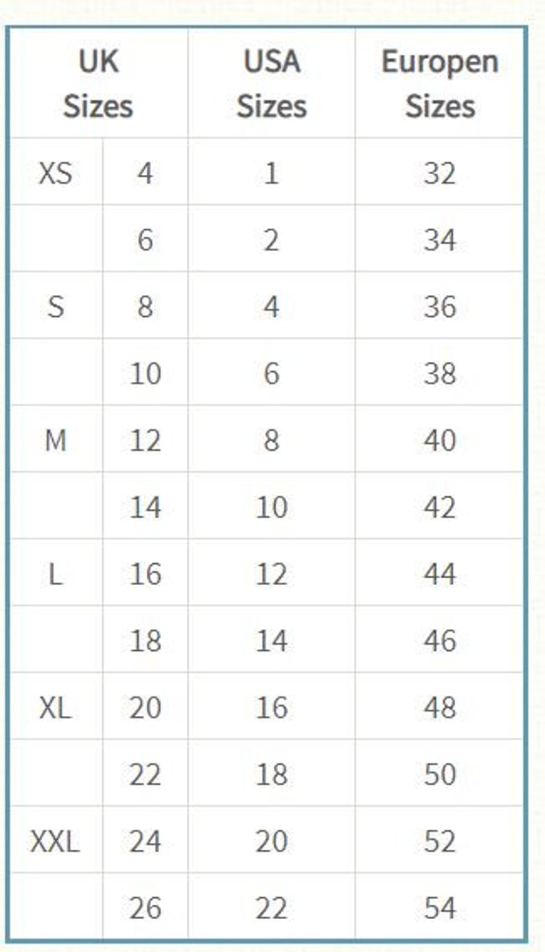 a table showing the size of different sizes of shoes