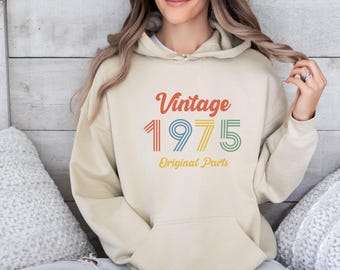 Sweat à Capuche édition Limitée 1975 – Coupe Classique, Col Tissé, Poids 241g, Pour Fans Et Collectionneurs