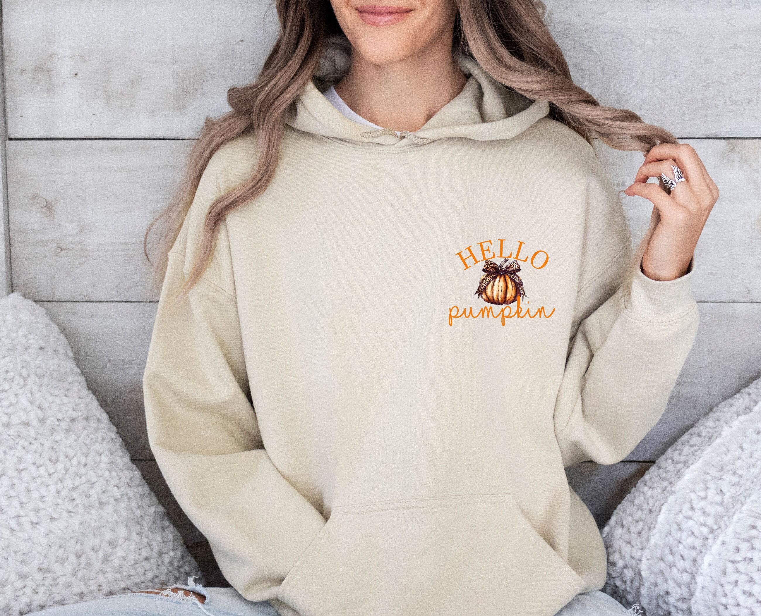 Womens pumpkin hoodie hotsell