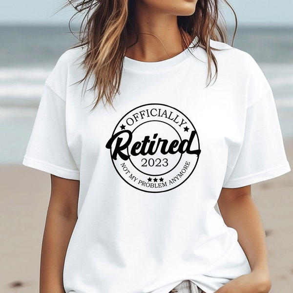 Chemise de retraite, cadeau de retraite, retraite drôle, fête de retraite, T-shirt de retraite, retraite de papa, retraite de maman, retraite personnalisée