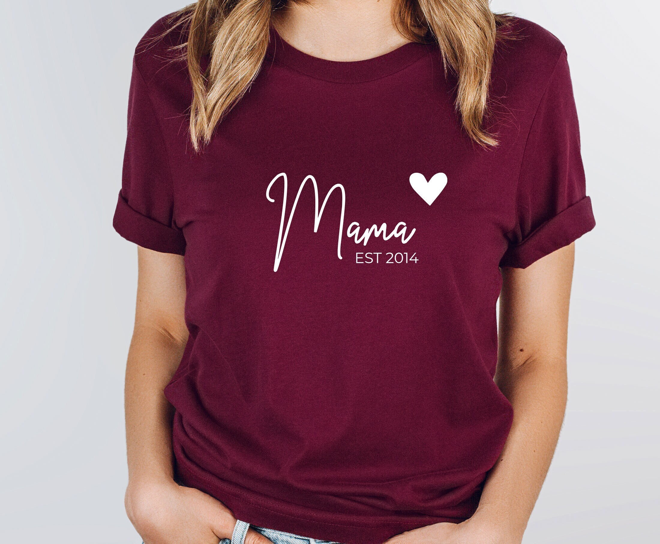 personalised mum t shirt