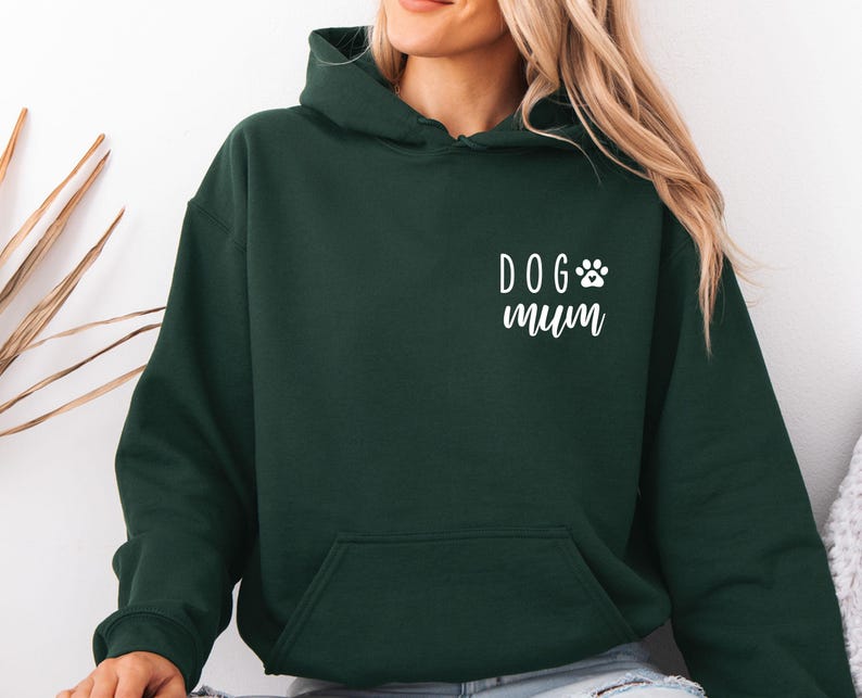 Dog Mum Hoodie, Mothers Day Hoodie, Dog Mom Gifts, Dog Lovers Gift, Dog Owner Gifts, Dog Jumper, Dog Lover Hoodie, Gift For Dog Lover image 4
