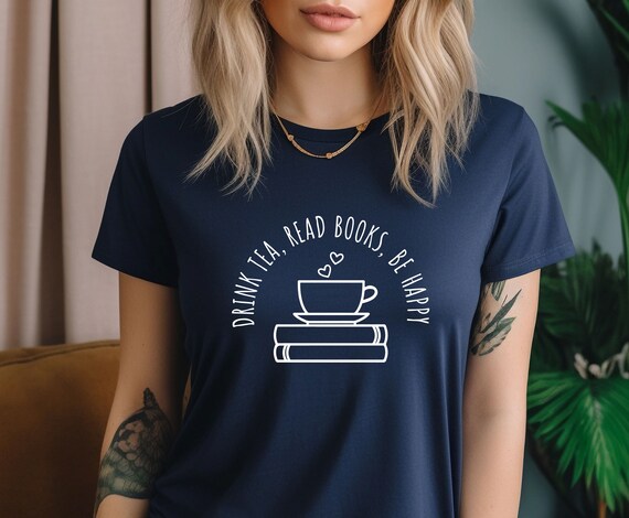 T shirts for book lovers cheap