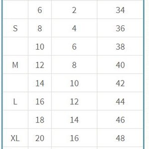 a table showing the size of different sizes of shoes