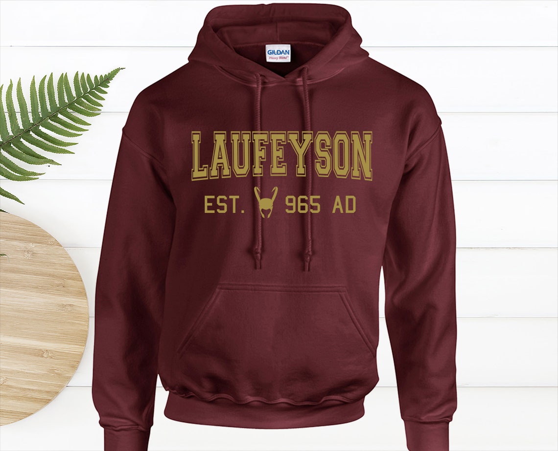 Loki Laufeyson Sweatshirt Marvel Hoodie Loki Helmet Jumper | Etsy