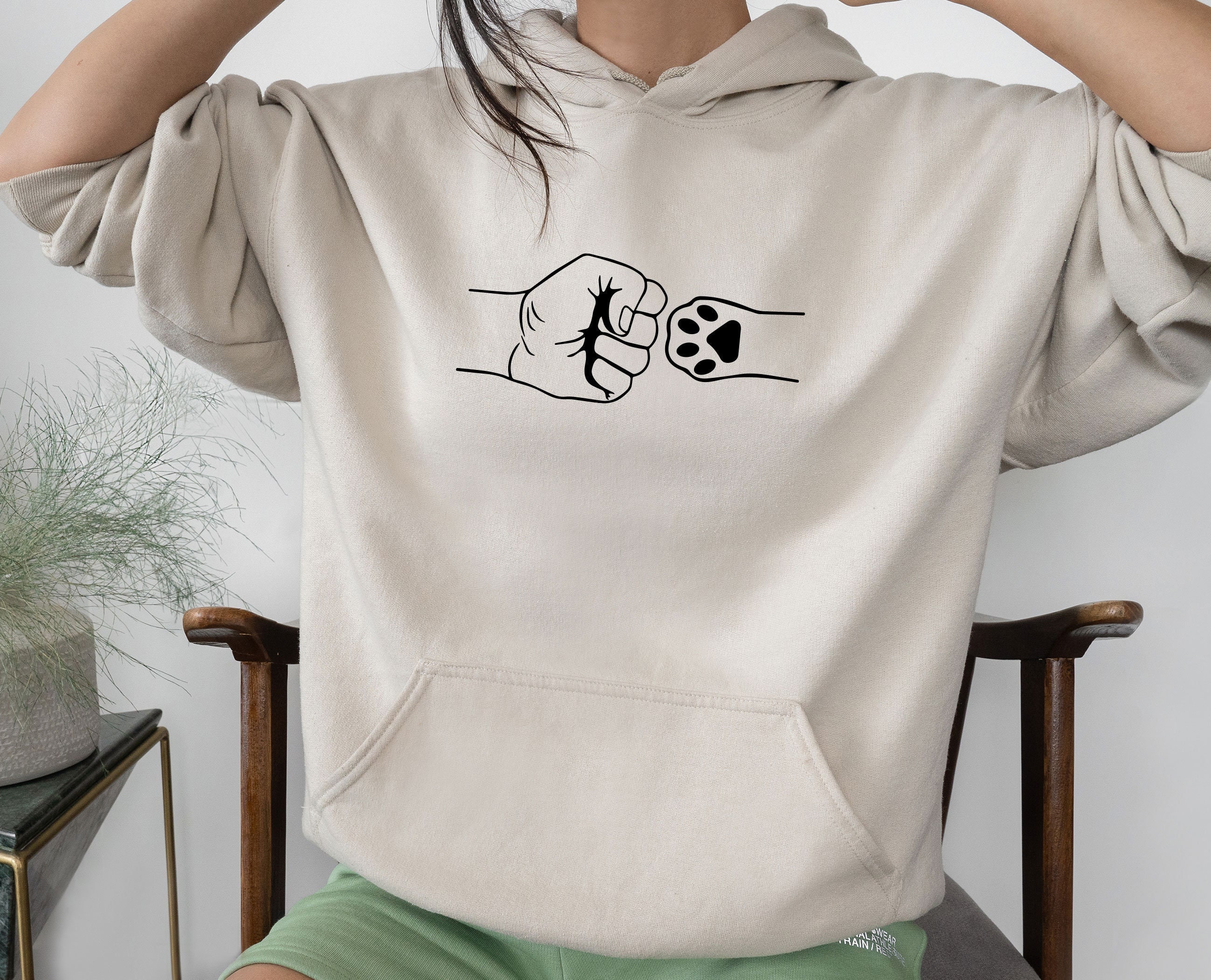 Paw Print Sweater Etsy UK
