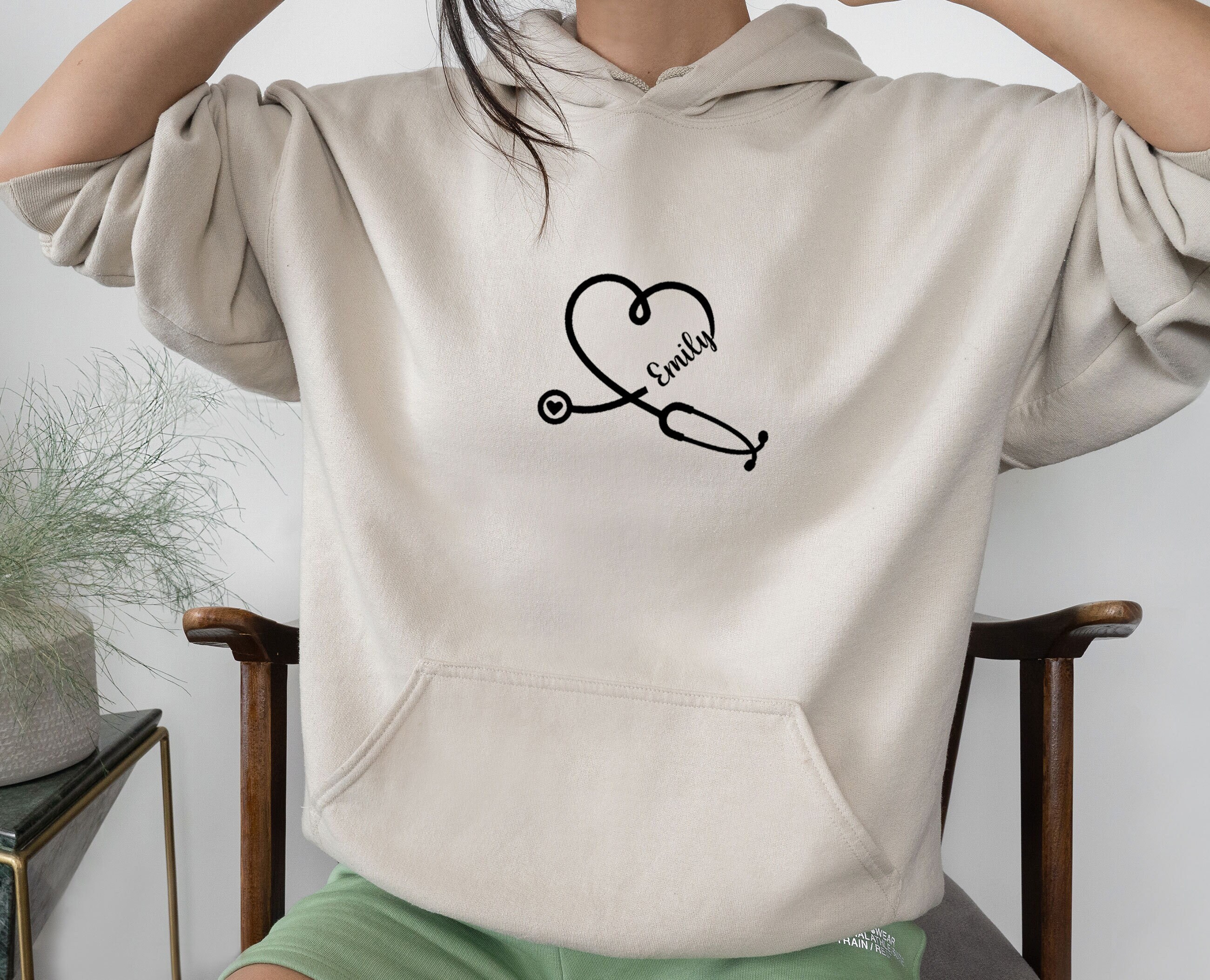 Nurse Hoodie Doctor Hoodie Personalised Hoodie Student - Etsy Norway