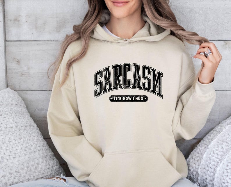 Hoodie sarcasme, retro sarcastisch cadeau, sarcastische hoodie, grappig sarcastisch cadeau, sarcastische herenhoodie, sarcastische hoodie dames, sarcastische gezegde afbeelding 2