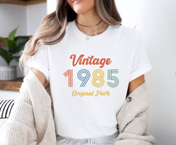 Vintage 1981 Original Parts T-Shirt 38th Birthday Gift Funny Vintage 1981 Original Parts T-Shirt 38th Birthday Gift Funny