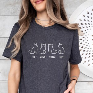 Cute Cat T-shirt, Cat Gifts, Cat Mum Gift, Cat Owner Gifts, Cat Lover T shirt, Funny Cat Tshirt, Cat Gifts, Cat Christmas Gift image 2