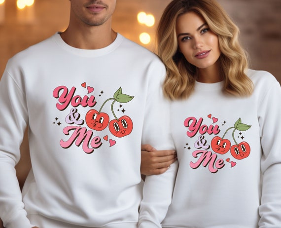 Sudadera tu y yo sueter de pareja divertido top del dia de San Valentin pareja a juego lindo saltador de San Valentin sueter de parejas lindo regalo de pareja Etsy Espana