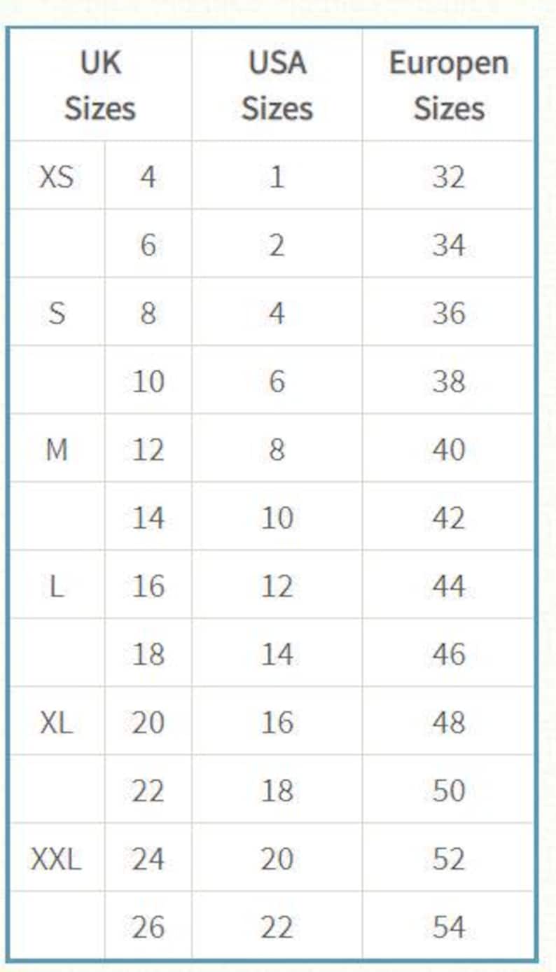 a table showing the size of different sizes of shoes
