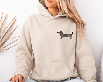 Personalised Dog Hoodie, Sausage Dog Gifts, Dog Lover Gifts, Dog Walking Hoodie, Dog Mum Jumper, Dog Owner Gifts, Custom Dog Gifts