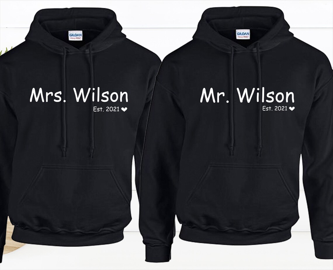 wifey hubby sweatshirts