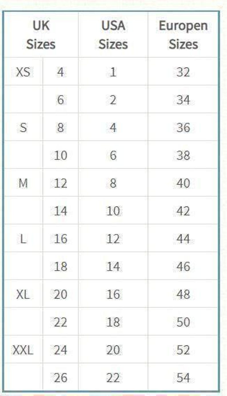 a table showing the size of different sizes of shoes