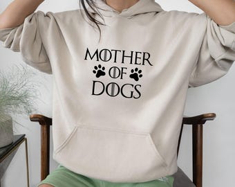 Dog Mum Hoodie, Dog Mama Hoodie,Dog Christmas Gift, Dog Lovers Gift, Dog Owner Gifts, Mother Of Dogs, Mothers Day Gift, Mother's Day Hoodie