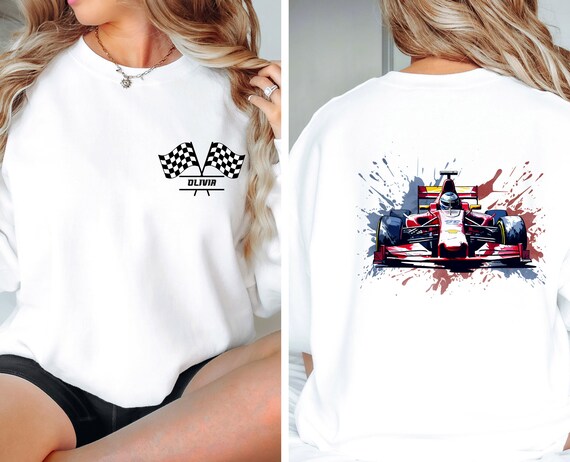 Racing Sweatshirt Race Car Sweater Custom Race Sweater Personalised Sweater Race Car Birthday Funny Car Gifts Racing Sweatshirt Etsy Canada