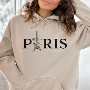 Paris Hoodie, Paris Gifts, Eiffel Tower Hoodie, Cute Paris Hoodie, French Gifts, Paris France Top, Travel Hoodie, Kids Paris Hoodie
