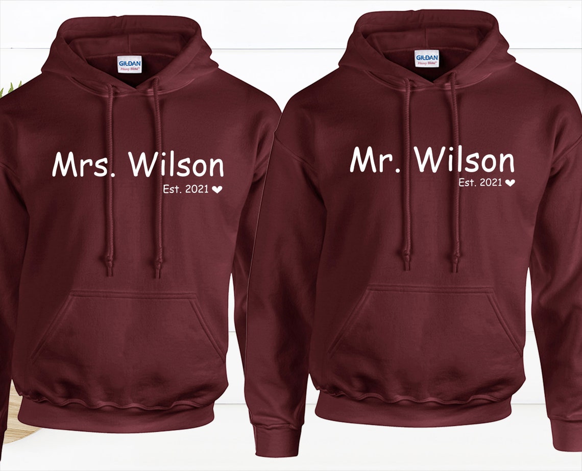 wifey hubby sweatshirts