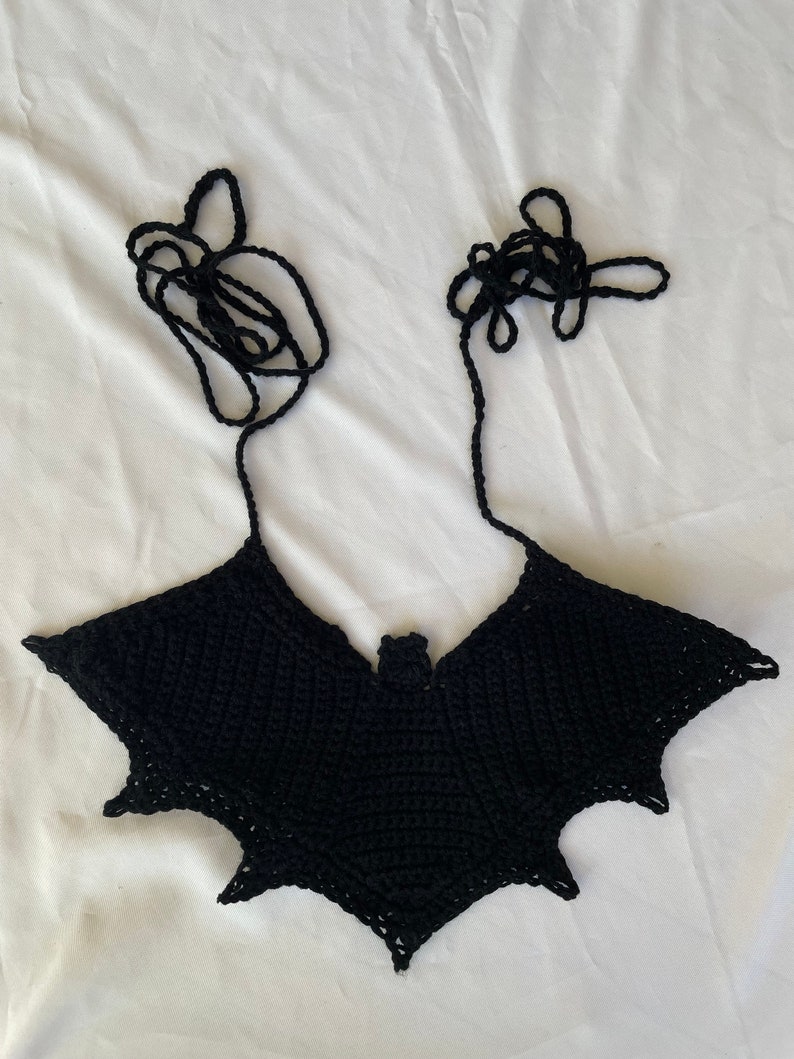 Crochet Bat Corset PDF Pattern Etsy