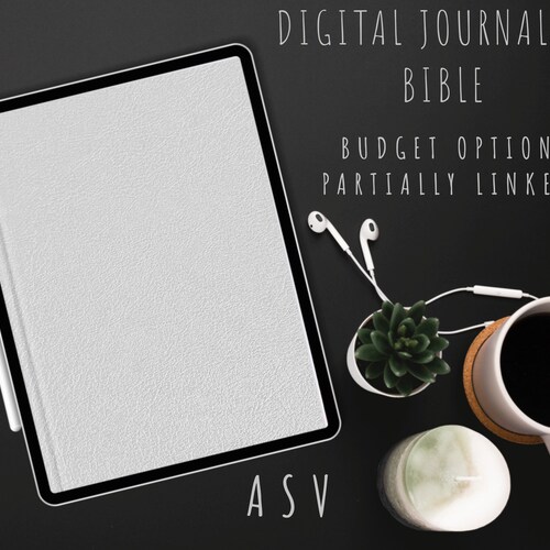 Digital Journaling Bible ASV Budget Option Bible for Etsy