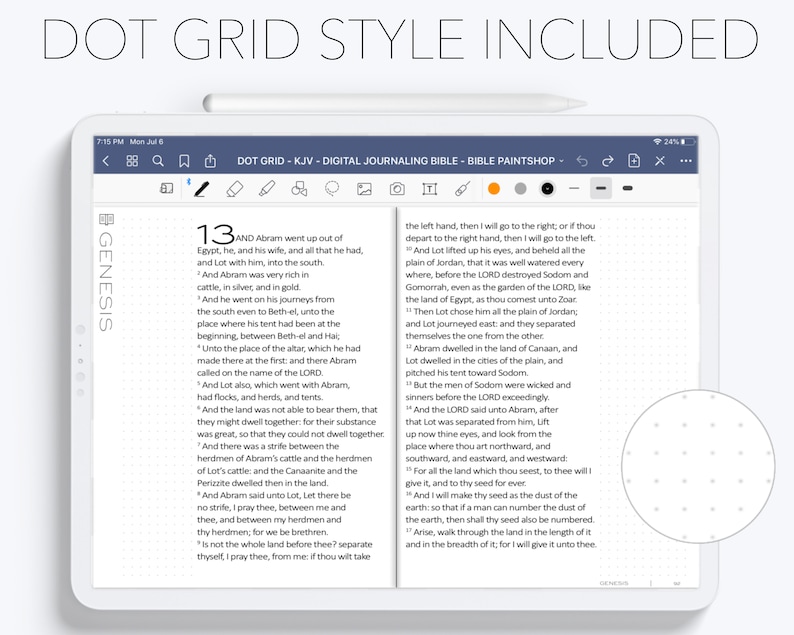 Digital Bible Journal | Digital Journaling Bible | Digital Bible | Digital Faith Journal | Hyperlinked Bible | Bible for GoodNotes | iPad Bible | Android Bible | Digital Bible for Chuch | Digital Study Bible | Digital Bible Study | GoodNotes Bible