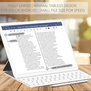 Digital Bible Journal | Digital Journaling Bible | Digital Bible | Digital Faith Journal | Hyperlinked Bible | Bible for GoodNotes | iPad Bible | Android Bible | Digital Bible for Chuch | Digital Study Bible | Digital Bible Study | GoodNotes Bible