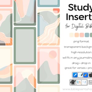 Bijsluiters voor bijbelstudie | Digitale stickers | Bijbelstickers | Stickers Bijbeldagboek | Christelijke stickers | PNG | Digitale plannerstickers