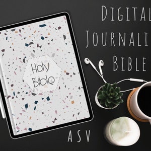 Digital Journaling Bible | ASV | Standard | Bible for Goodnotes TouchNotes | iPad & Android Digital Bible | Bible Journal | Study Bible