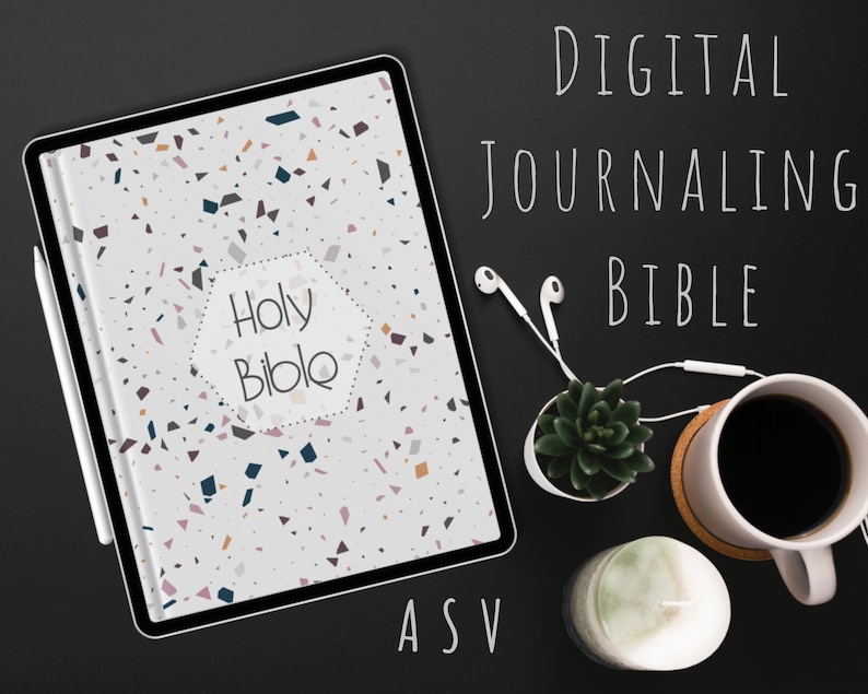 Digital Journaling Bible ASV Standard Bible for Etsy