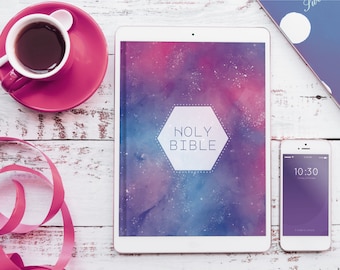 Cyfrowa Biblia do prowadzenia dziennika | ASV | Standard | Biblia dla Goodnotes TouchNotes | iPad i Android Dziennik Biblijny | Dziennik Biblijny | Studium Biblii