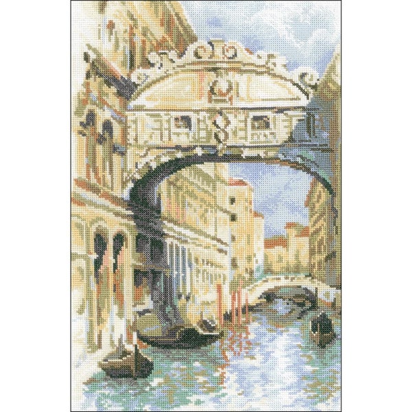 Venice Bridge of Sighs - Cross Stitch Kit from RIOLIS Referece Number: R1552