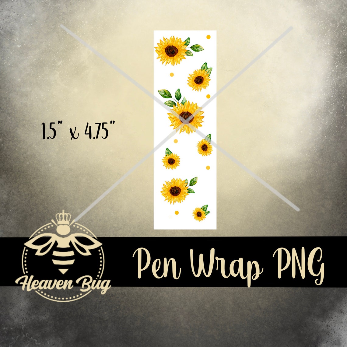 Free Free 165 Sunflower Pen Wrap Svg Free SVG PNG EPS DXF File