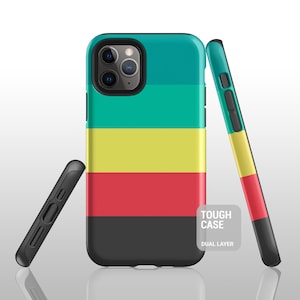 Minimalist Farbe Streifen iPhone Hülle: Robuste Hülle, Alle iPhones