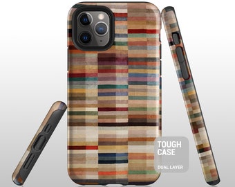 Natural stripes design iPhone 16 cases RyouDesign Available for all iPhones, iPhone 12, iPhone 16 Pro Max, iPhone XS Max, Tough Cases