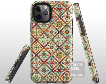 Vintage Floral iPhone Case: RyouDesign Tough Case